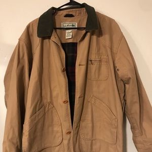 ll bean barnyard jacket large men’s
